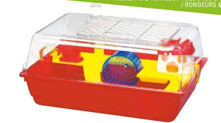 GABBIA CRICETO IN PLASTICA MAISONETTE 60X40X30h cm