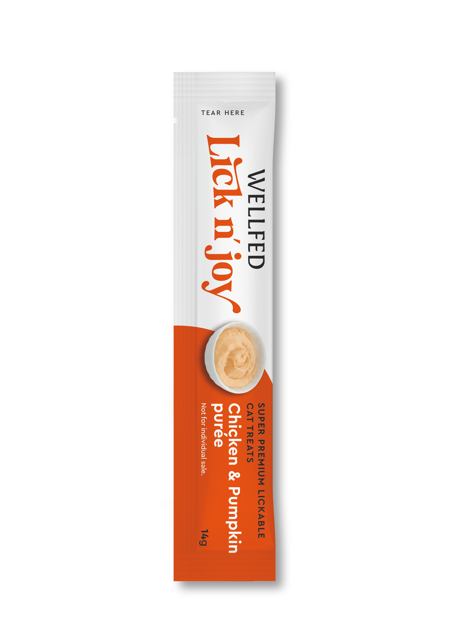 SNACK GATTO CREMINE LICK N'JOY POLLO E ZUCCA 5X14gr