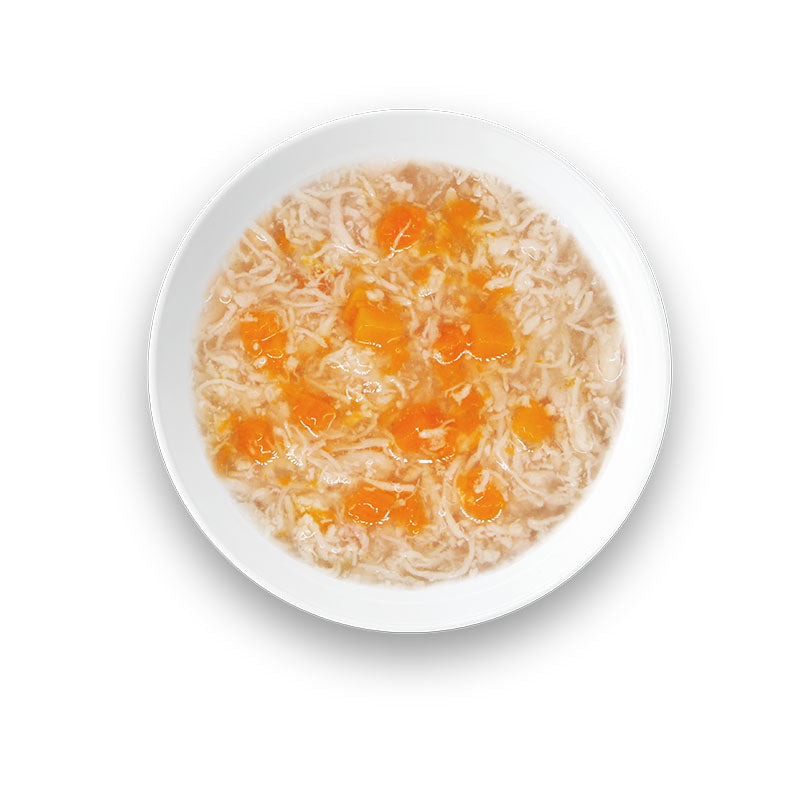 ZUPPA PER GATTI WELLFED SOUP POLLO E ZUCCA 12 pz X 85 gr
