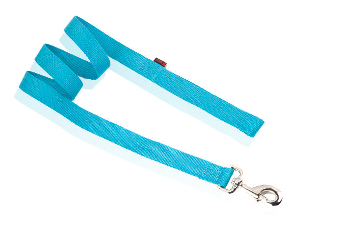 Guinzaglio nylon M 2X120 cm in 6 colori