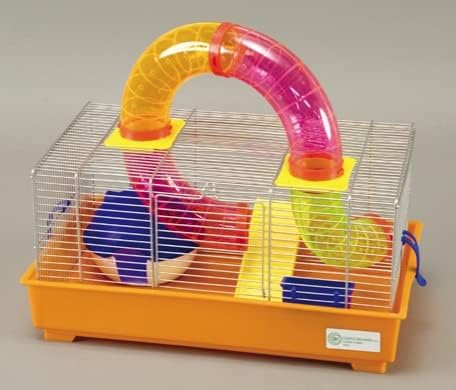 Domus Molinari gabbia per criceto con tubi 381lux