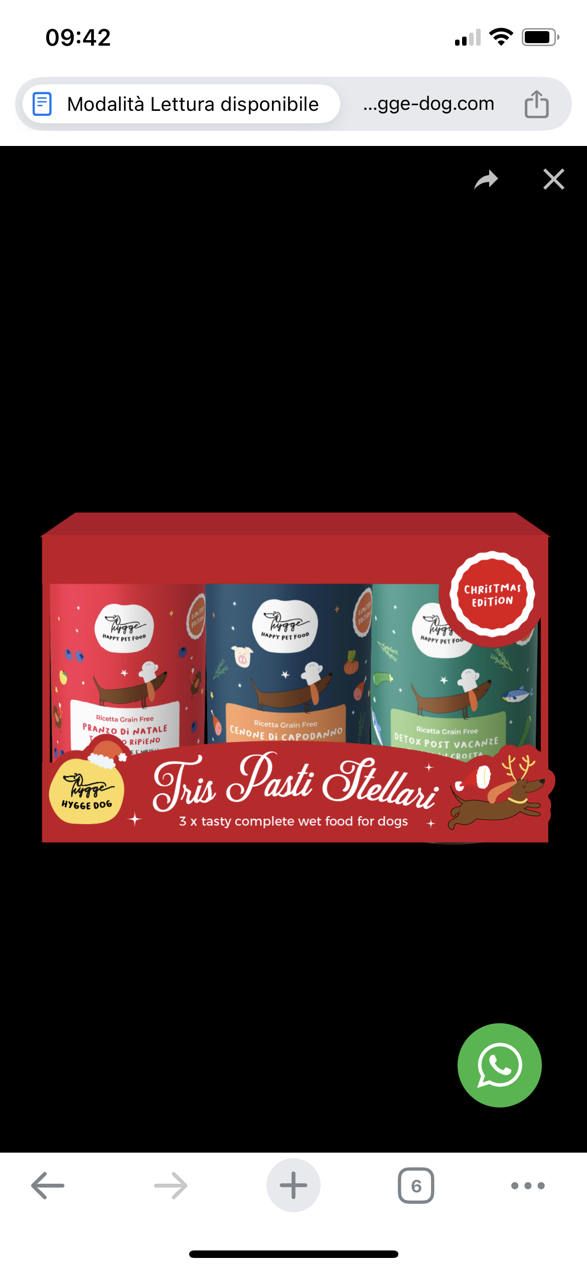 Hygge tris pasti stellari 3x400gr delizioso paté per cani