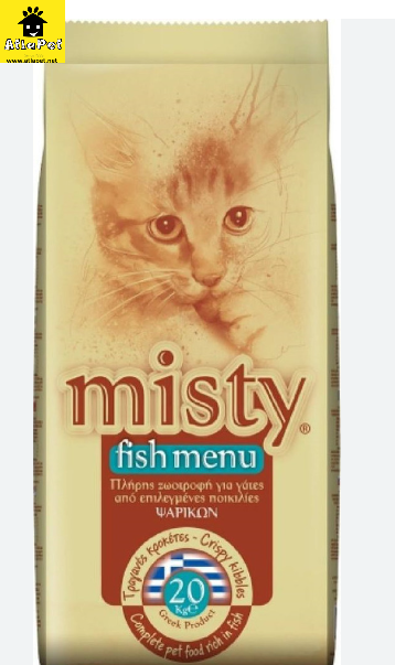 Misty crocchette gatto pesce 20 kg