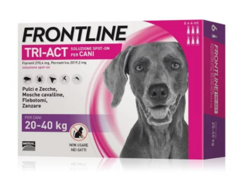 Frontline Tri-Act 6 Pipette 4 ml 20-40 Kg