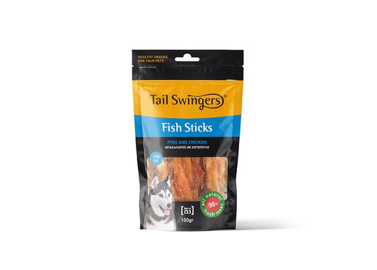 TAIL SWINGERS SNACK PESCE E POLLO 100 gr