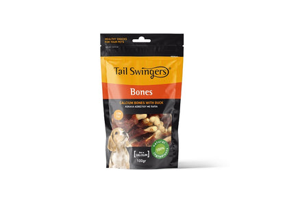 TAIL SWINGERS SNACK OSSETTI DI CALCIO CON ANATRA 100 gr