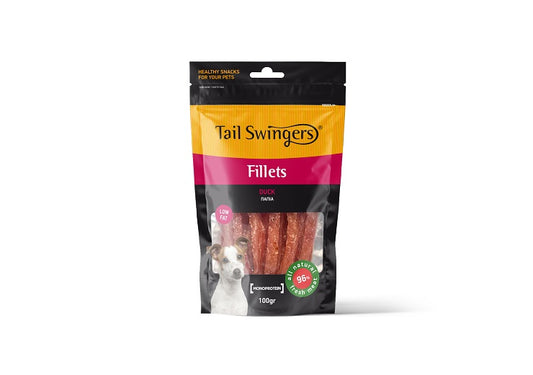 TAIL SWINGERS SNACK FILETTO DI ANATRA A STRISCE  100 GR