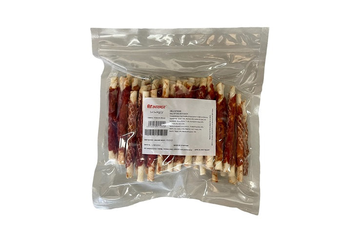 TAIL SWINGERS SNACK OSSO STICK INTRECCIATO CON FILETTO DI ANATRA 650gr  50pz