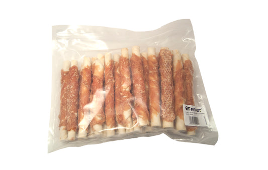 TAIL SWINGERS SNACK OSSO STICK INTRECCIATO CON FILETTO DI POLLO 25pz X 20cmX50-60 gr