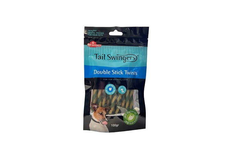 TAIL SWINGERS SNACK DENTAL BASTONCINI MORBIDI NATURALI  100gr