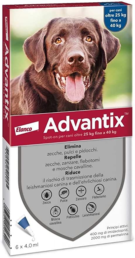 Advantix 25-40 kg 6 pipette