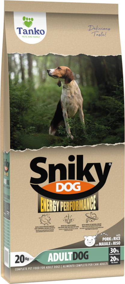 Sniky power energy top 30-20 da 20 Kg MAIALE