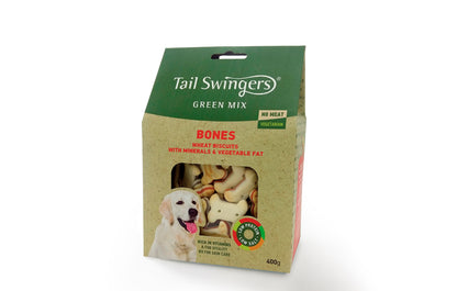 Tailswingers biscotti per cani 400 gr vegetali ossicini