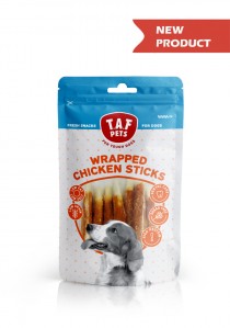 SNACK PER CANI TAF STICK INTRECCIATO CON POLLO 75 gr