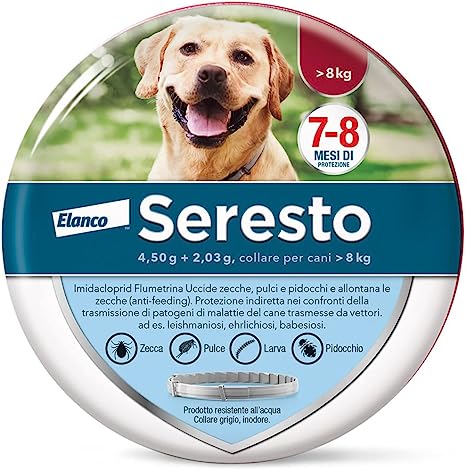 Seresto cane oltre 8 kg