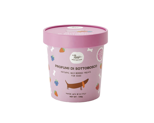HYGGE SNACK BISCOTTI OSSICINI CON FRUTTI DI BOSCO 100 GR