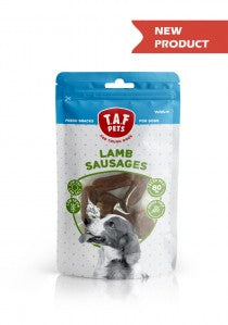 SNACK PER CANI TAF SALSICCETTE CON AGNELLO 75 GR