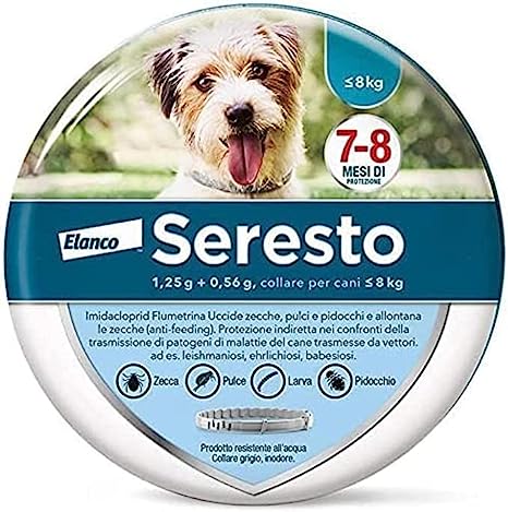 Seresto cane fino a 8 kg