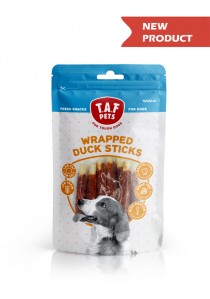 SNACK PER CANI TAF STICK INTRECCIATO CON ANATRA 75 gr