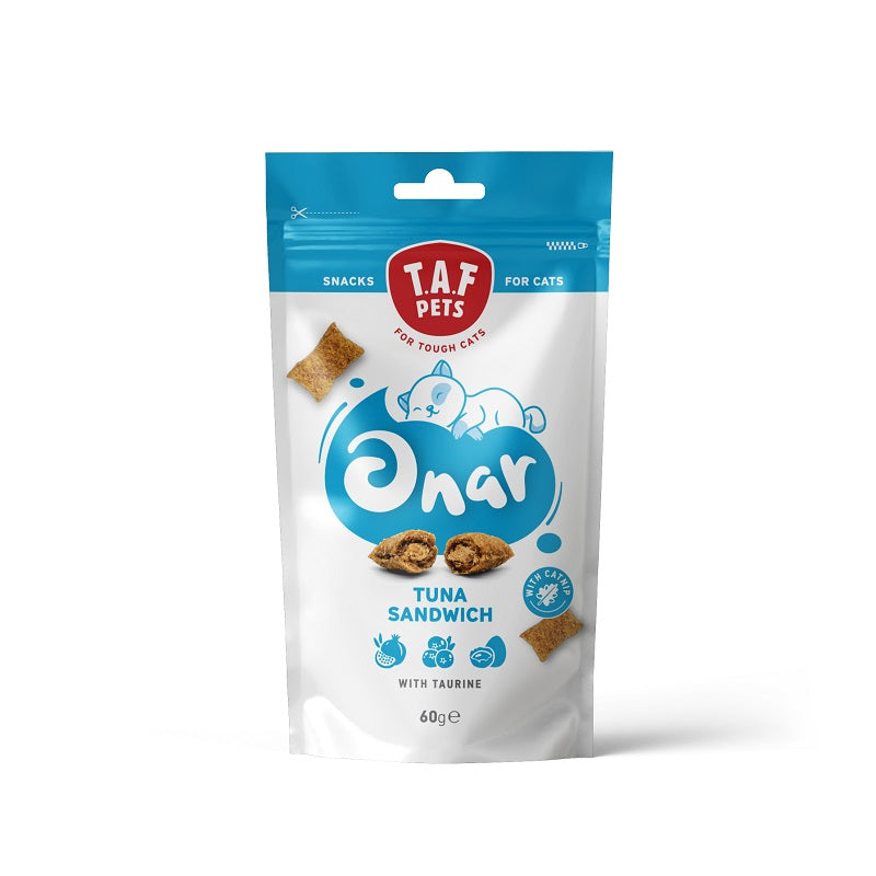 SNACK GATTO BISCOTTINI ONAR TONNO 60 GR