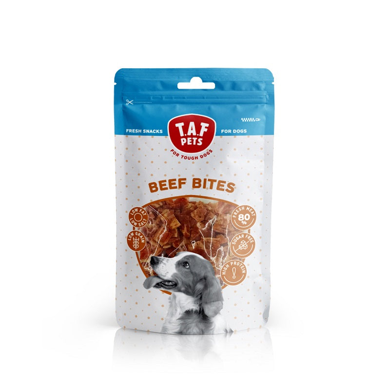 SNACK PER CANI TAF STRACCETTI DI MANZO 75 GR