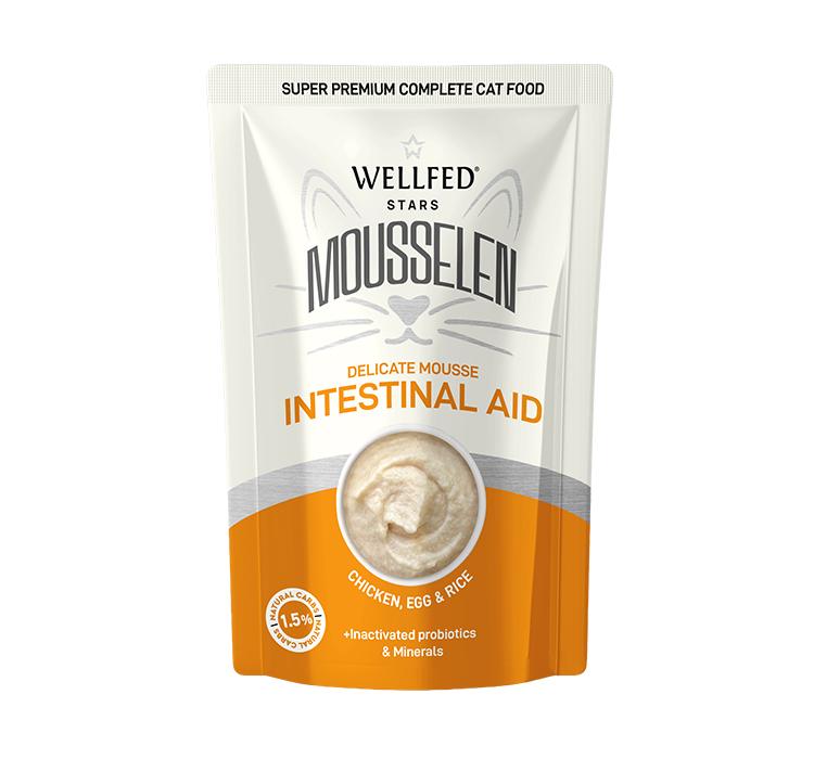 12 pz wellfed mouse per gatti intestinal con pollo,uova e riso