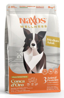 Naxos adult medium conca d'oro 12 kg