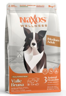 Naxos adult medium valle bruna 3 kg