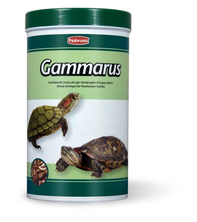 PADOVAN GAMMARUS 10Lt/1,1 Kg GAMBERETTI ESICCATI PER TARTARUGHE D'ACQUA