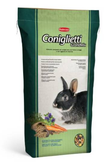 PADOVAN GRAND MIX CONIGLIETTI 20 Kg MISTO PER CONIGLIETTI