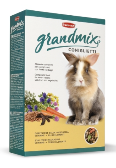 PADOVAN GRANDMIX CONIGLIETTI 850 gr MISTO PER CONIGLIETTI