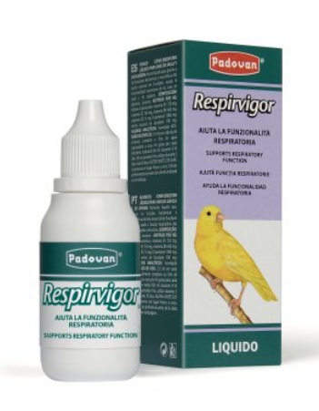 PADOVAN RESPIRVIGOR INTEGRATORE PER UCCELLI 30 ML CON EUCALIPTO