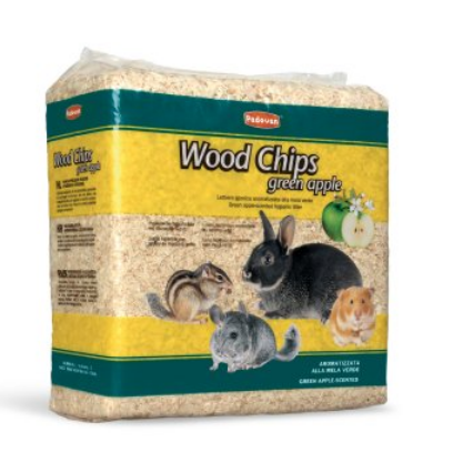 PADOVAN WOODCHIPS GREEN  APPLE 16Lt / 1KG TRUCIOLATO ALLA MELA