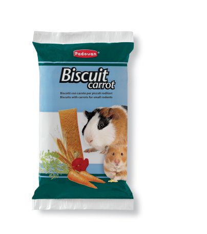 PADOVAN BISCUIT CARROT PER RODITORI 30 gr BISCOTTO PER RODITORI