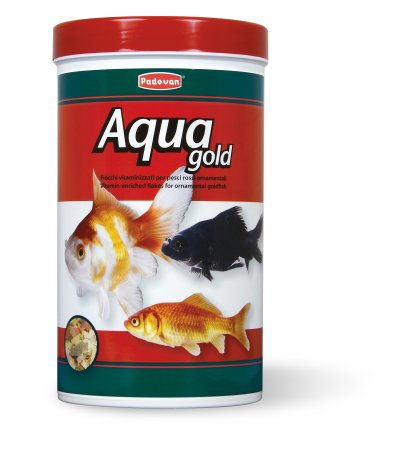 Padovan Aqua gold 250 ml/40 Gr cibo a scaglie per pesci d'acqa fredda