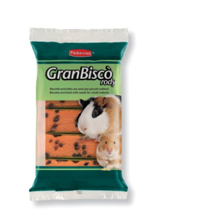 PADOVAN BISCUIT GRANBISCO' RODY  30 gr BISCOTTO PER RODITORI