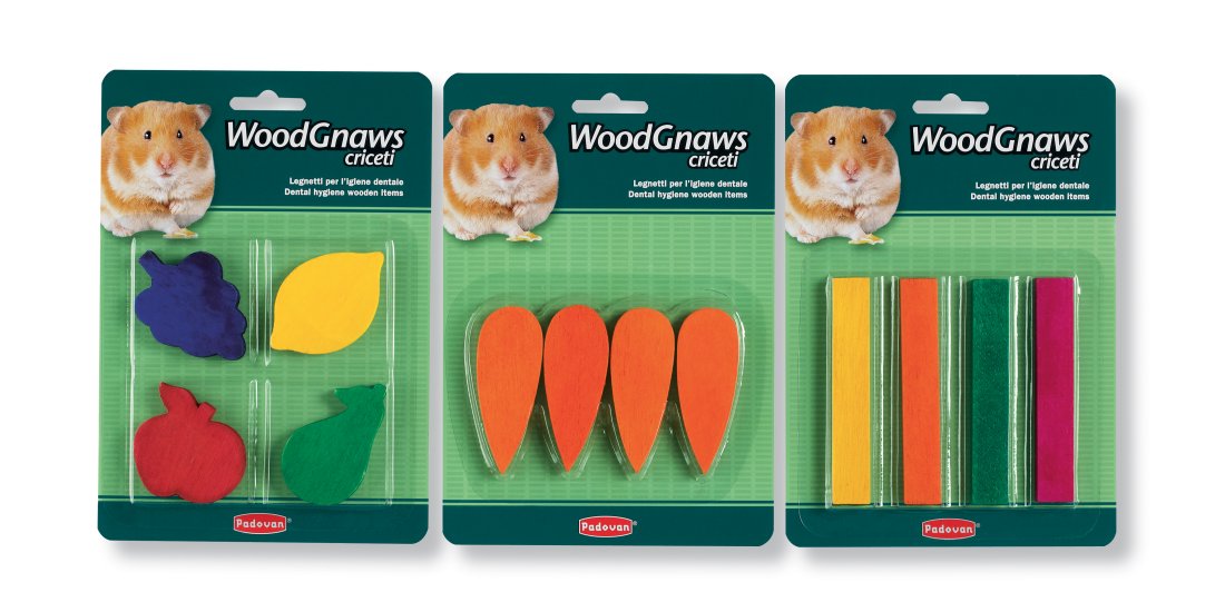 PADOVAN WOOD GNAWS HAMSTER LEGNETTI PER CRICETI